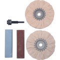 Zestaw krążków polerskich do metali nieżelaznych York Abrasives YRK2809420K