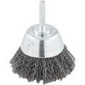 Szczotka druciana 60x60mm 30SWG na trzpieniu pędzlowa kloszowaYork Abrasives YRK2953490K