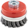 Szczotka druciana 65mmxM14 THREADED 50SWG ARBOR CUP BRUSH York Abrasives YRK2955230K