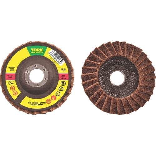 Tarcza polerska 115x22,23mm z włókniny gruba York Abrasives YRK2209800K