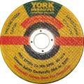 Tarcza tnąca płaska 5x1/8x7/8" C24TBF York Abrasives YRK2307000K