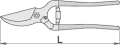 Nożyce ogrodowe 220mm Unior (601578) 542/4PR
