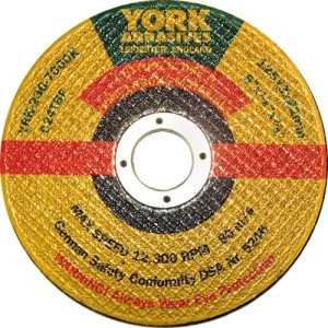 Tarcza tnąca płaska 12x1/8x7/8" A30RBF York Abrasives YRK2309800K