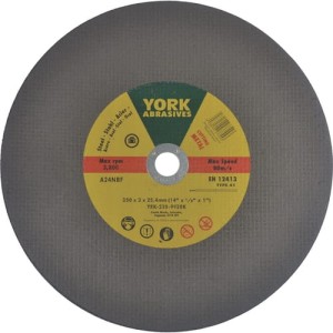 Tarcza tnąca płaska 14x1/8x1" A24NBF York Abrasives YRK2309920K