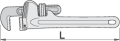 Wzmocniony aluminiowy klucz do rur 18" Unior (602720) 492AL