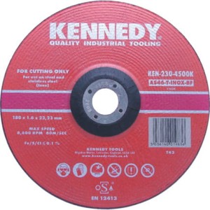Tarcza typu Inox Cut-Off 180x1,6x22,23mm AS46 Kennedy KEN2304500K PRO19-21