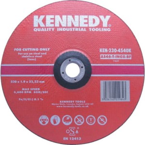 Tarcza typu Inox Cut-Off 230x1,9x22,23mm AS46 Kennedy KEN2304540K PRO19-20-21 MTMX