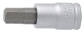 Nasadka wkrętakowa 1/4" z końcówką trzpieniową sześciokątną 4mm Unior (607899) 187/2HX