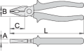 Szczypce uniwersalne 160mm Unior (608668) 405/4G