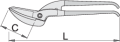 Nożyce do blachy PELIKAN 290mm Unior (609335) 567R/7P
