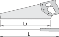 Piła ręczna warsztatowa 400mm Unior (609423) 757