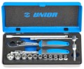 Zestaw kluczy nasadowych 1/4" w metalowej kasecie 4-13/16 Unior (611996) 188BI