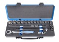 Zestaw kluczy nasadowych 1/2" w metalowej kasecie 10-32/23 Unior (612779) 190BI6P23 AP