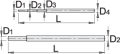 Przetyczka do 216/1 6-19 Unior (615243) 216.1