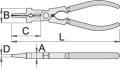 Uniwersalne szczypce spawalnicze 180mm Unior (616493) 436/4P