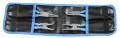 Zestaw szczypiec do pierścieni osadczych w etui. 300mm Unior (616736) 539/1PCT