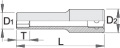 Nasadka 1/4" długa 10mm Unior (616889) 188/2L6p