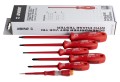 Zestaw wkrętaków dla VDE dla elektryka z próbnikiem napięcia 6szt. Unior Tools (617045) 603CS6TVDE