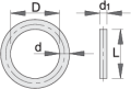 Akcesoria do nasadek udarowych 1.1/2" 80-90 Unior (617126) 234.8/4
