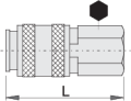 Złączka żeńska R1/4" Unior (617795) 1506KN7