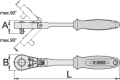 Pokrętło 1/2" z mechanizmem zapadkowym przegubowe 1/2" Unior (618369) 190.1/1FBI AP Wyprzedaż