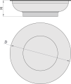 Miska magnetyczna tacka 150mm Unior Tools (619728) 2086