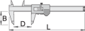 Suwmiarka cyfrowa 150mm 6" elektroniczna z dużym wyświetlaczem Unior Tools (619881) 270A