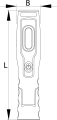 Latarka warsztatowa LED 250 Unior (620237) 2091 AP