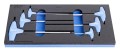 Zestaw wkrętaków Torx z profilem TX i uchwytem T w module 15-40/6 Unior (621069) 964/14SOS