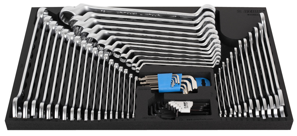 Zestaw kluczy na wkładce SOS 45szt. Unior Tools (621387) 964/28SOS