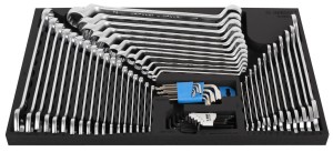 Zestaw kluczy na wkładce SOS 45szt. Unior Tools (621387) 964/28SOS