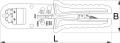 Modułowe szczypce zaciskające Unior (621553) 427/4DG