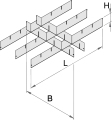Przegródki do szerokich szuflad wózków narzędziowych Unior Tools (625639) 990WDP