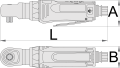 Grzechotka pneumatyczna 1/2" 1552 Unior (627567)
