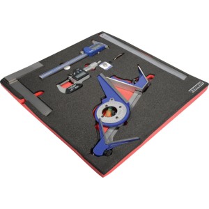 5PCS ENGINEERS MEASUREING SETWITH FOAM T0691 Kennedy KEN5950025K KEN-595-0025K