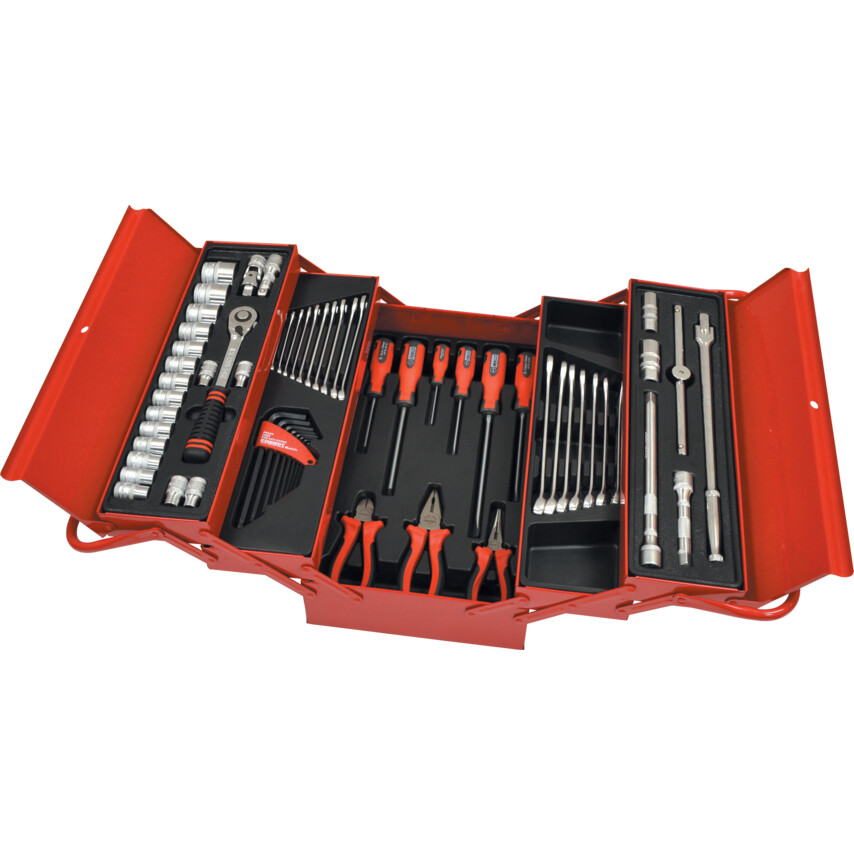 CANTILEVER TOOL BOX TOOL SET 62-PCE Kennedy KEN5950055K KEN-595-0055K