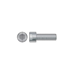 M4x30 Śruba imbusowa pełny gwint łeb walcowy klasa 12.9 Qualfast QFT6004497W QFT-600-4497W