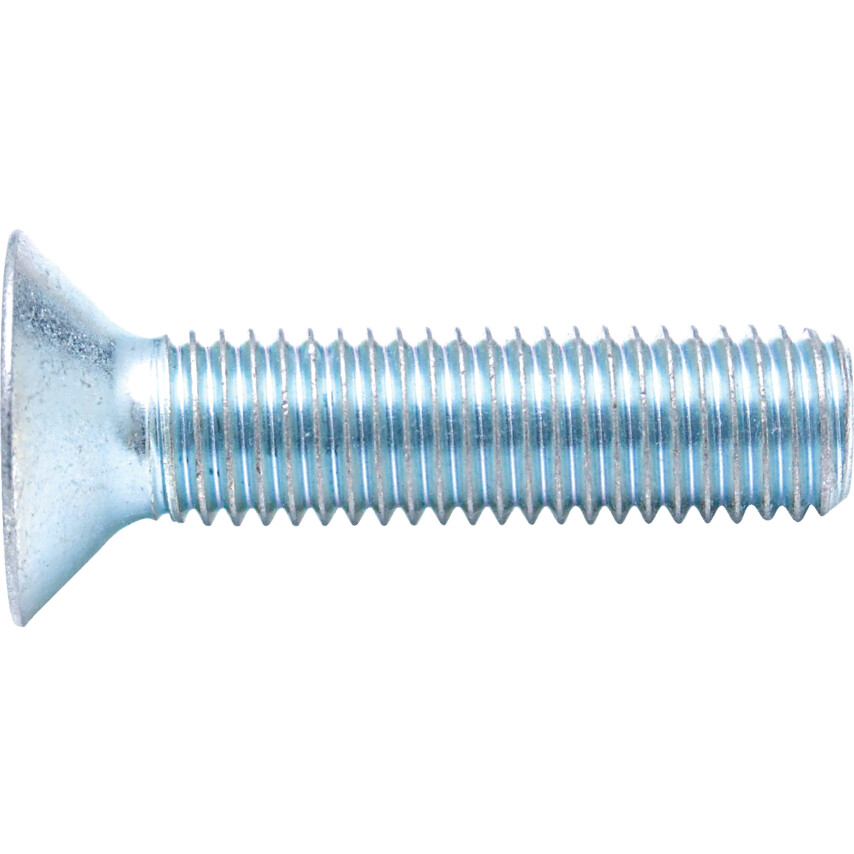 Śruba M4x6 imbusowa łeb stożkowy din klasa 10.9 Qualfast QFT6042030A QFT-604-2030A