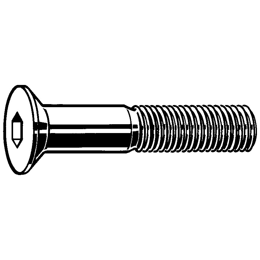 M5x14 Śruba imbusowa z łbem stożkowym A2 nierdzewna Qualfast QFT6042218F QFT-604-2218F