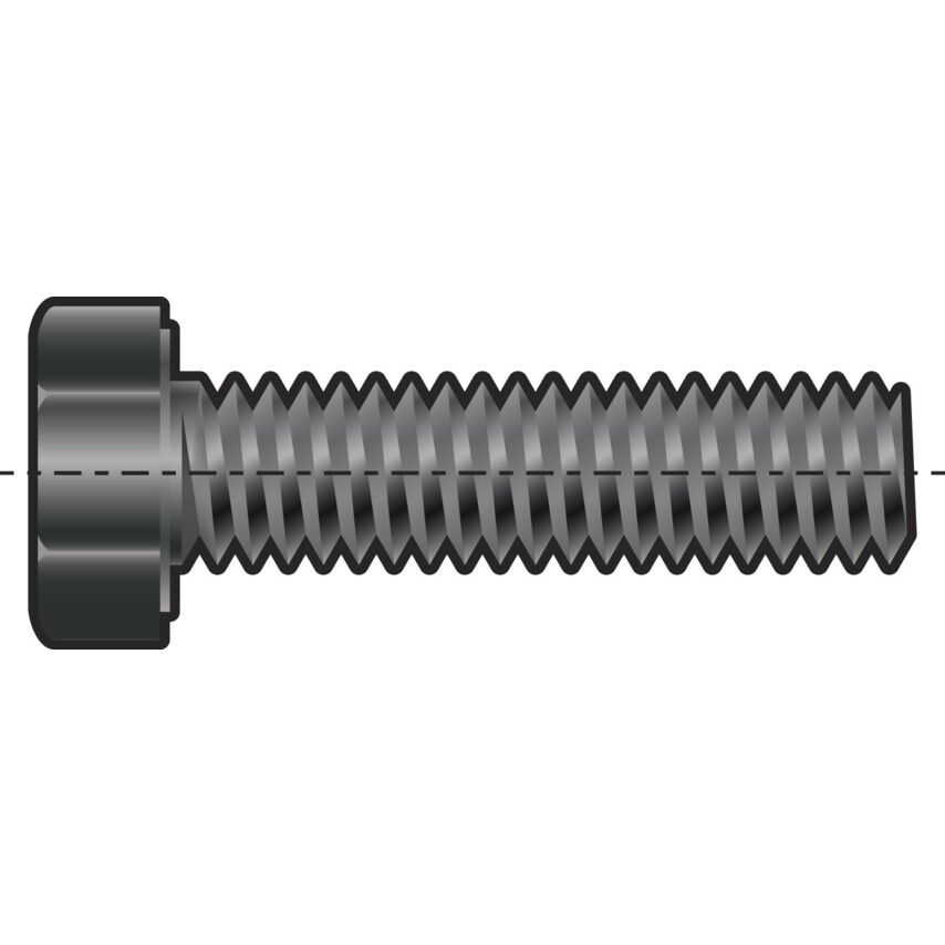 M4x8 Śruby z łbem sześciokątnym klasa 8.8 Qualfast QFT6300004C QFT-630-0004C