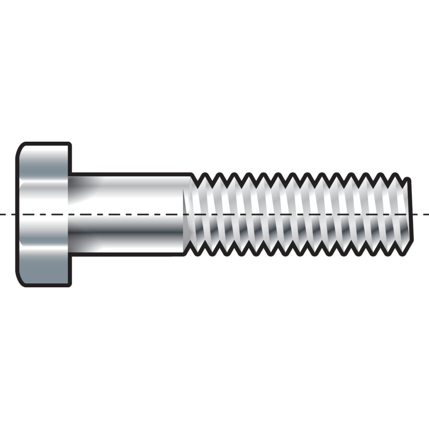 M16x110 śruba z łbem sześciokątnym nierdzewna A2 gat. 70 Qualfast QFT6305116N QFT-630-5116N