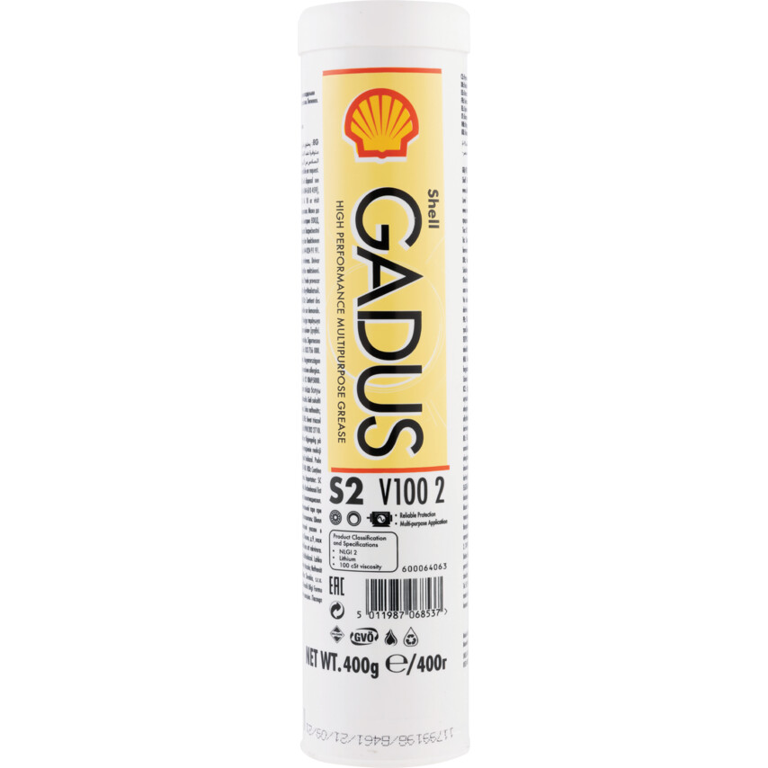 Smar GADUS S2 V100 2 GREASE 400g Shell Lubricants SHL7403454D