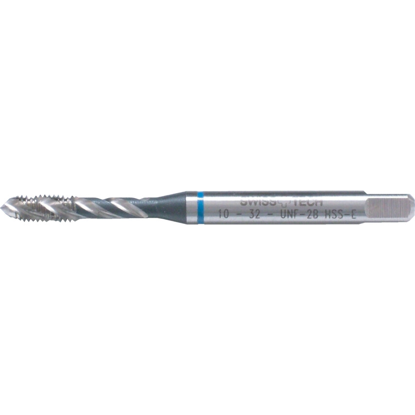 Gwintownik 1/2"x20 UNF inox do stali nierdzewnej niebieski pasek SP/FL DIN374 HSS-EVSwisstech SWT1853245B SWT-185-3245B