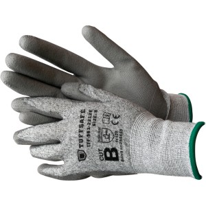 Rękawice CUT B 13G PU PALM COATED GLOVESIZE 8 Tuffsafe TFF9612212E TFF-961-2212E