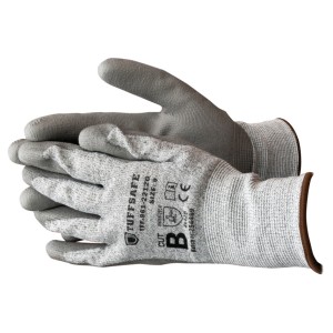 Rękawice CUT B 13G PU PALM COATED GLOVESIZE 9 Tuffsafe TFF9612212G TFF-961-2212G