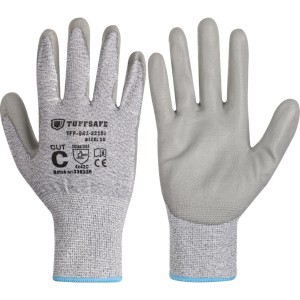 Rękawice CUT C 13G PU PALM COATED GLOVESIZE 10 Tuffsafe TFF9612219J TFF-961-2219J