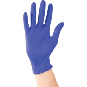 NITRILE PF DISP. BLUE GLOVE 3GEN374 (L) (BX-100) Tuffsafe TFF9612306K TFF-961-2306K