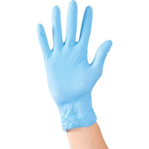 NITRILE PF DISP. BLUE GLOVE 5GEN374 (S) (BX-100) Tuffsafe TFF9612322K TFF-961-2322K