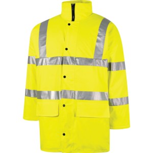 HI-VIS BREATHABLE COATCL3(EN20471) YELLOW - 3XL Tuffsafe TFF9624055F TFF-962-4055F