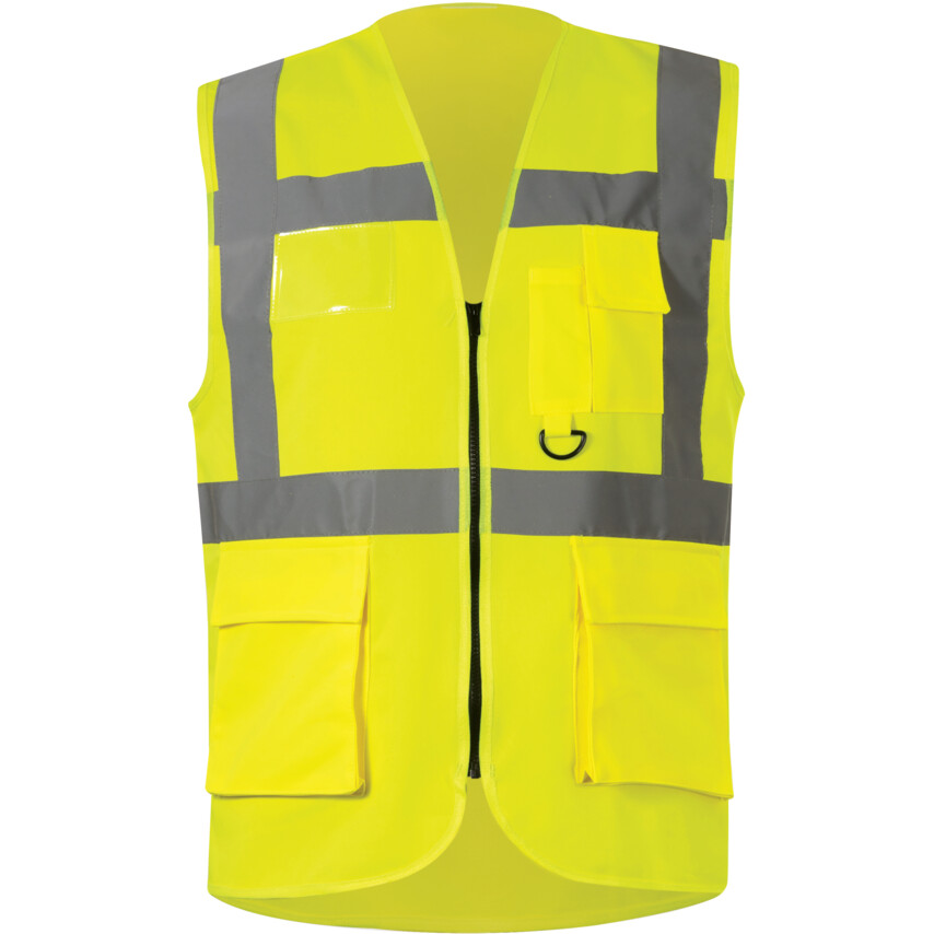 HI-VIS EXECUTIVE VEST 3X/LARGE Tuffsafe TFF9624725F TFF-962-4725F